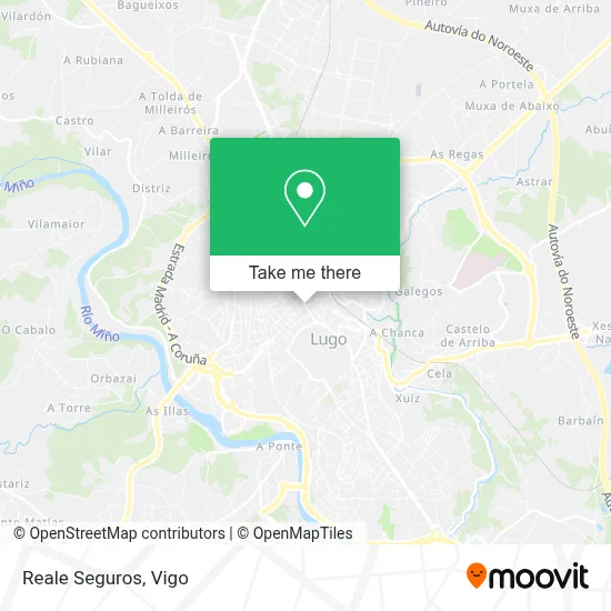 Reale Seguros map