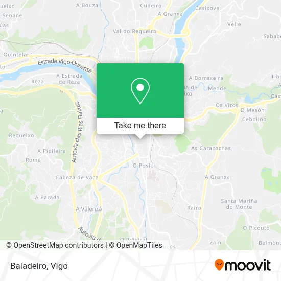 Baladeiro map