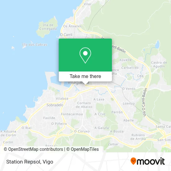 Station Repsol map