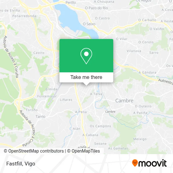 mapa Fastfill