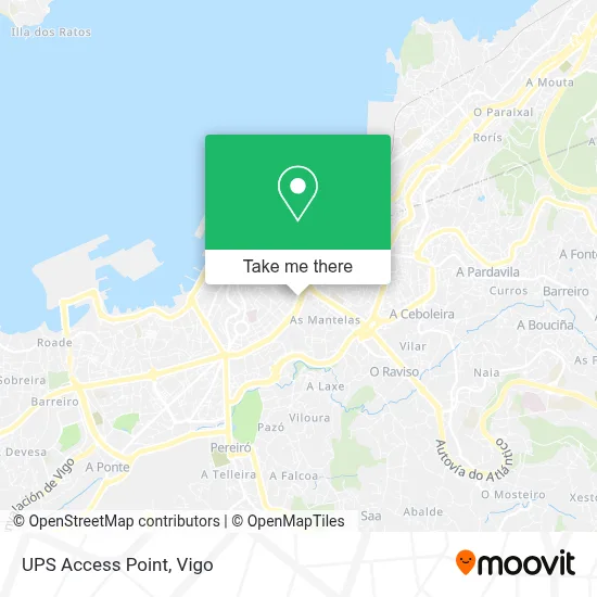 mapa Ups Access Point