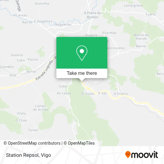 Station Repsol map