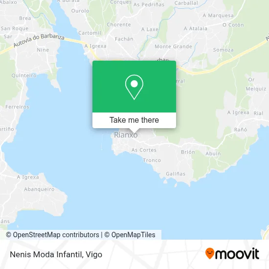 Nenis Moda Infantil map