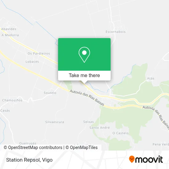 Station Repsol map