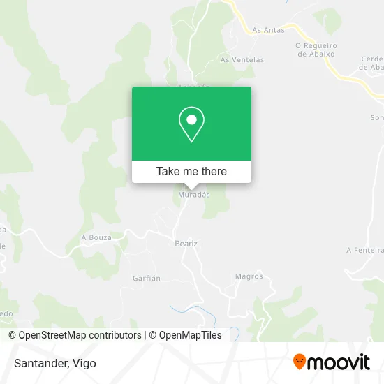 Santander map