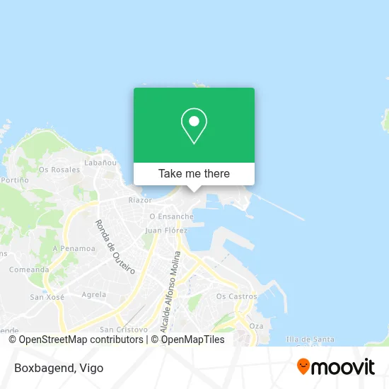 Boxbagend map
