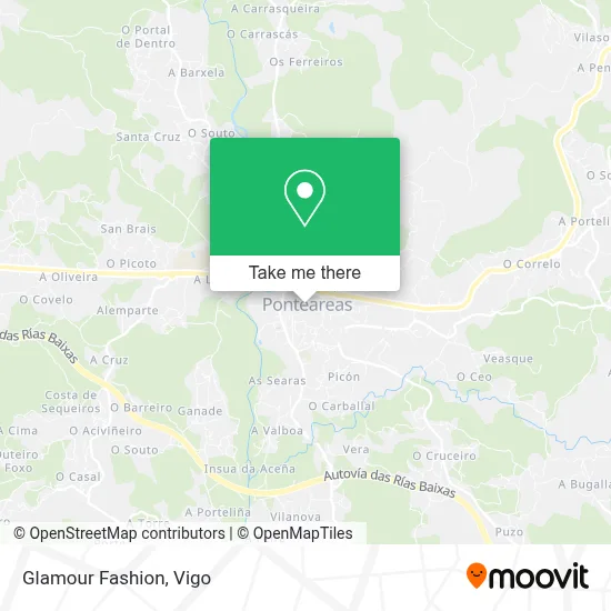 Glamour Moda map