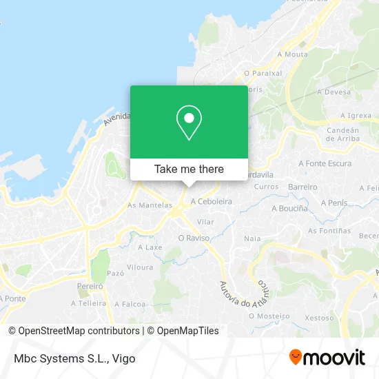 Mbc Systems S.L. map