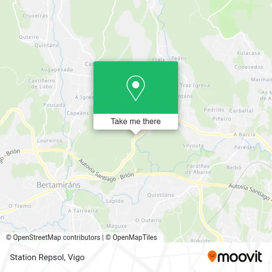 Station Repsol map