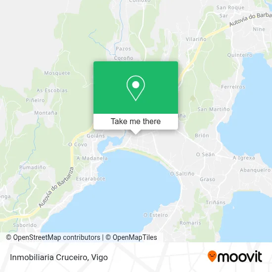 Inmobiliaria Cruceiro map