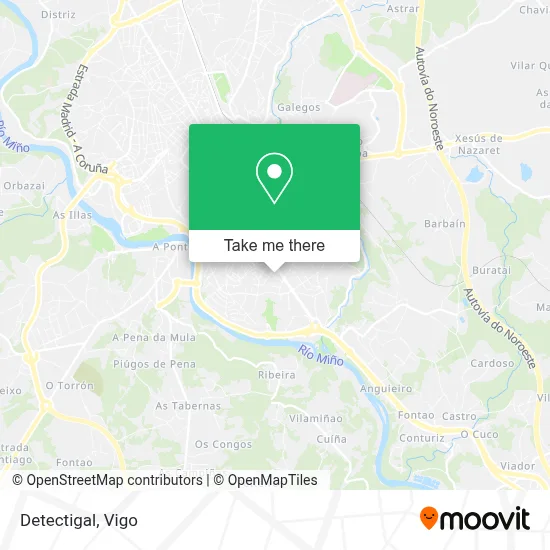 Detectigal map