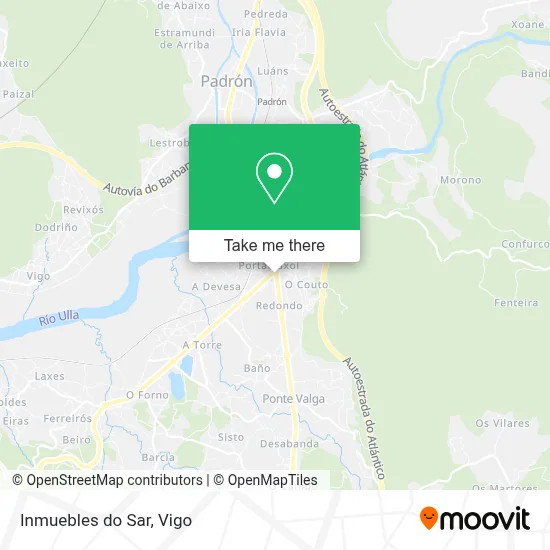 mapa Inmuebles do Sar
