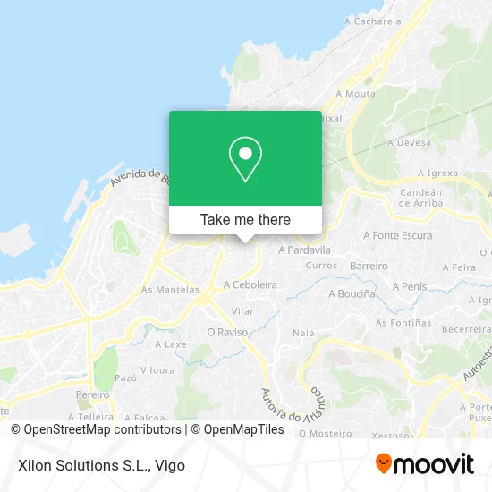 Xilon Solutions S.L. map