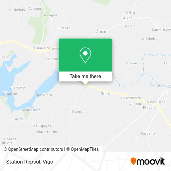 Station Repsol map