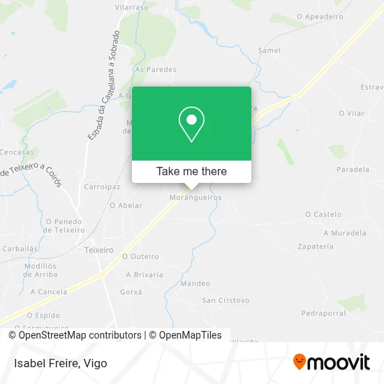 Isabel Freire map