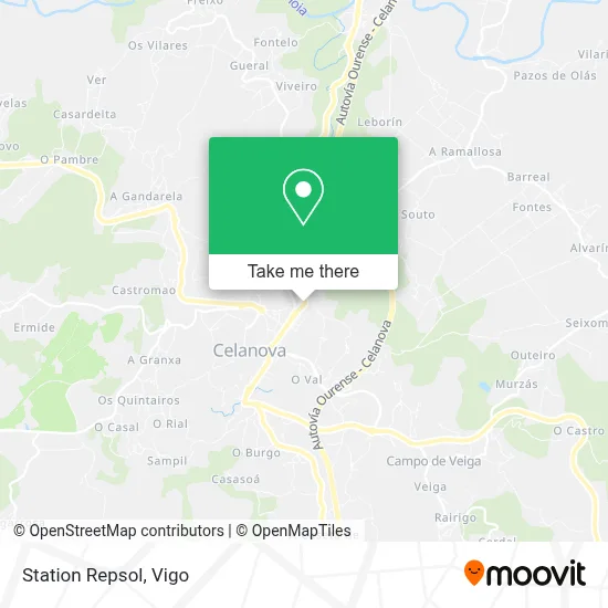 Station Repsol map