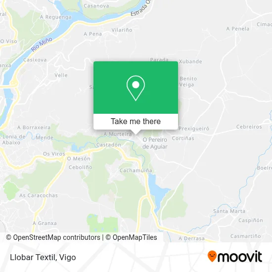 Llobar Textil map
