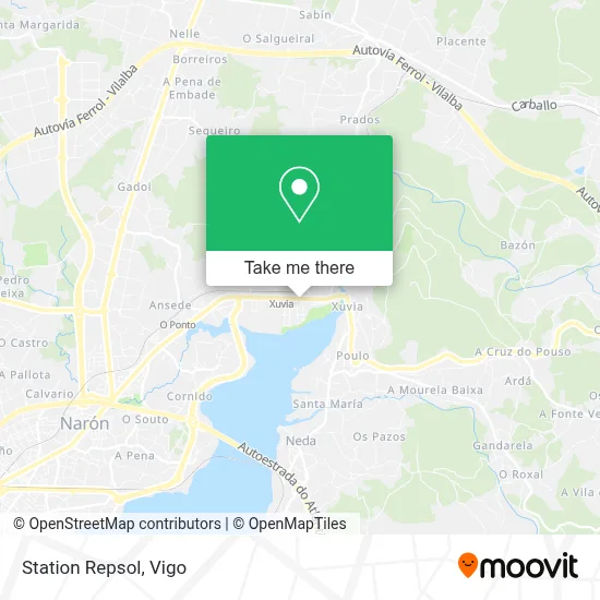 Station Repsol map