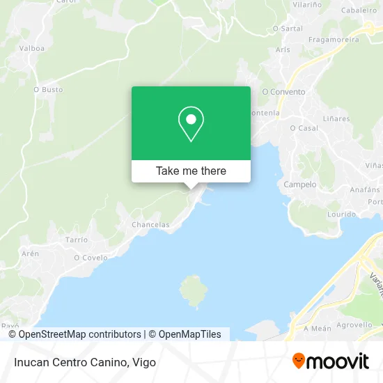 Inucan Centro Canino map