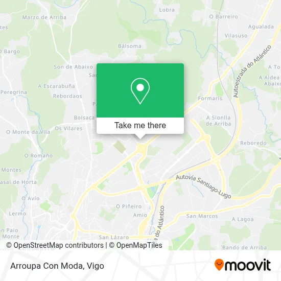 Arroupa Con Moda map