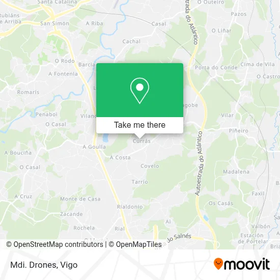 Mdi. Drones map