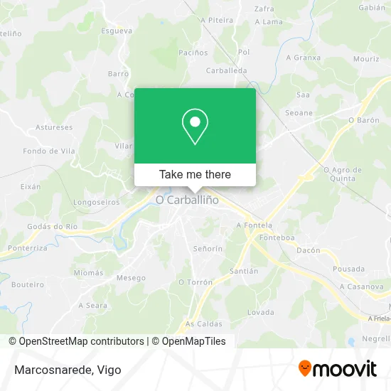 Marcosnarede map