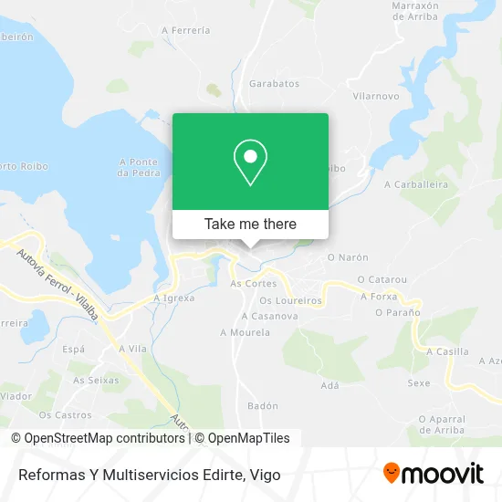 Reformas Y Multiservicios Edirte map