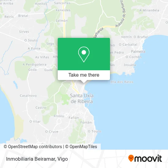 Inmobiliaria Beiramar map
