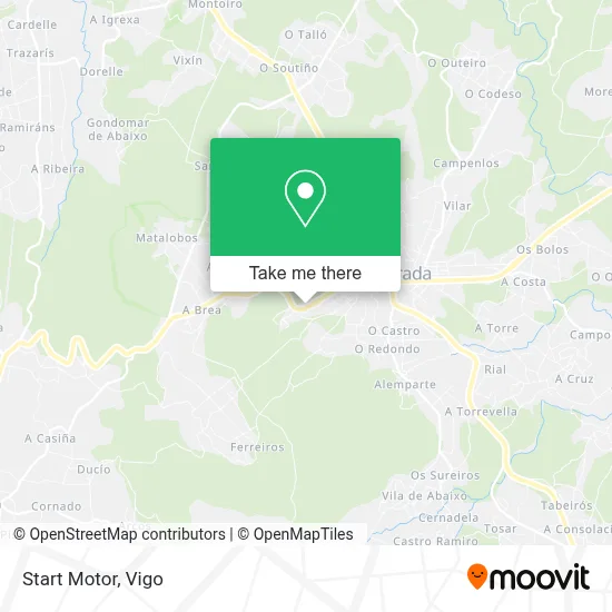 Start Motor map