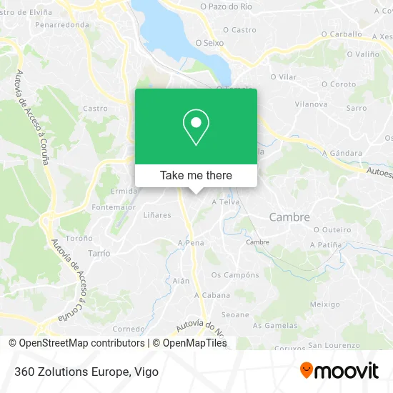 360 Zolutions Europe map