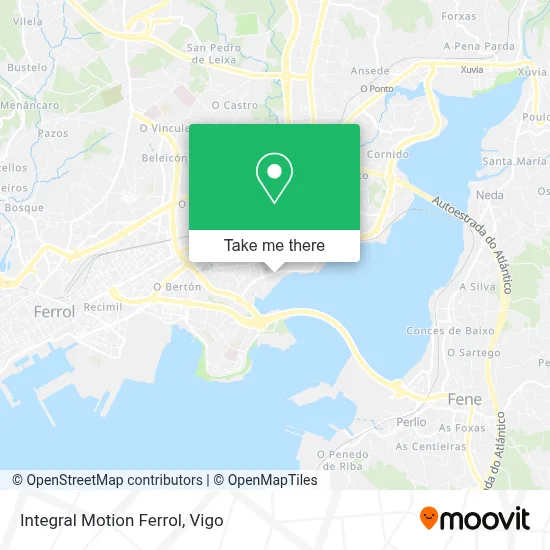 Integral Motion Ferrol map