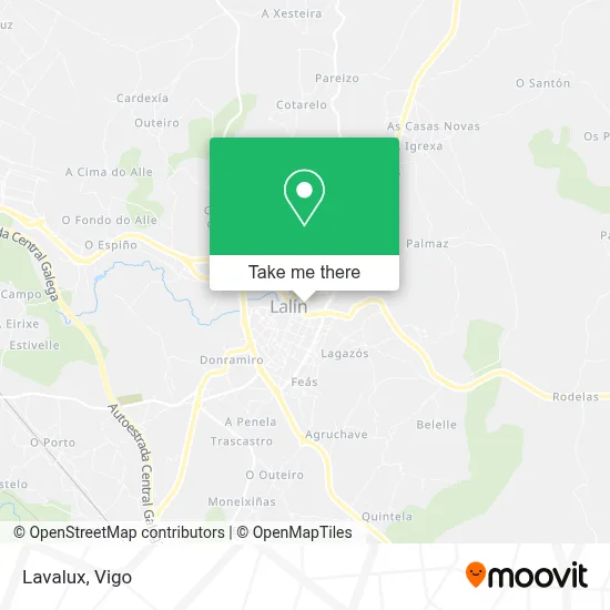 Lavalux map