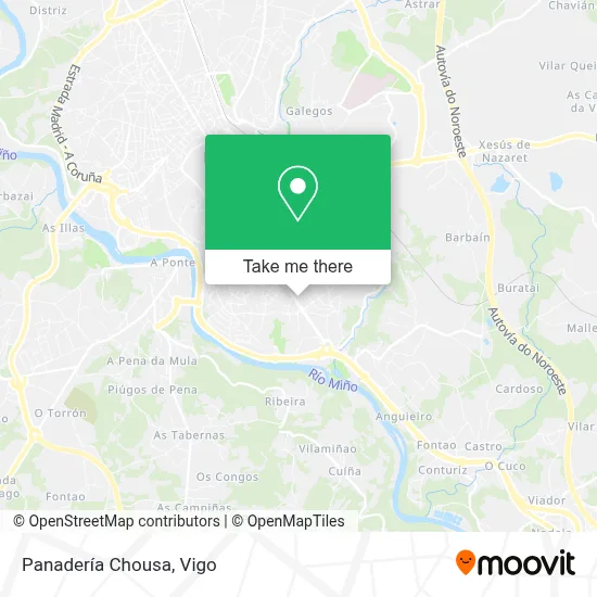 Panadería Chousa map
