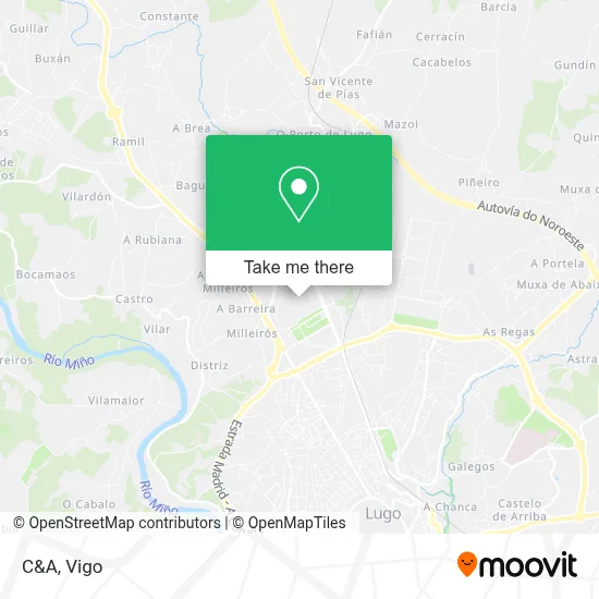 C&A map