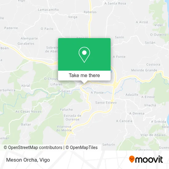 mapa Meson Orcha