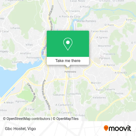 Gbc Hostel map