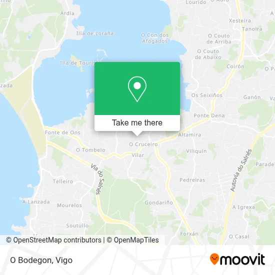 O Bodegon map