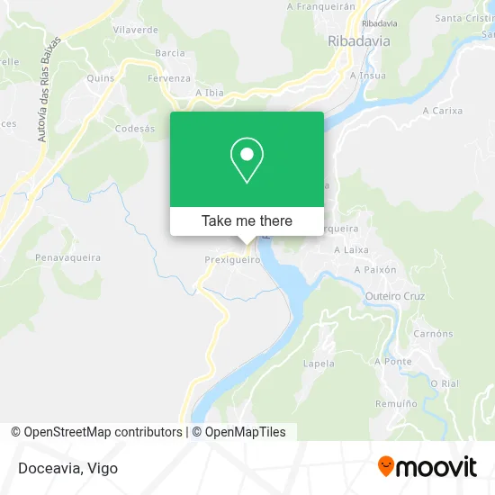Doceavia map