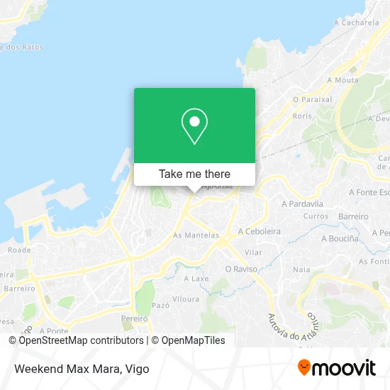 Weekend Max Mara map