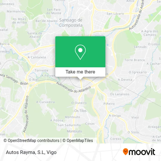 Autos Rayma, S.L map