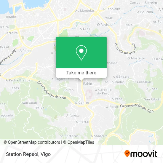 Station Repsol map