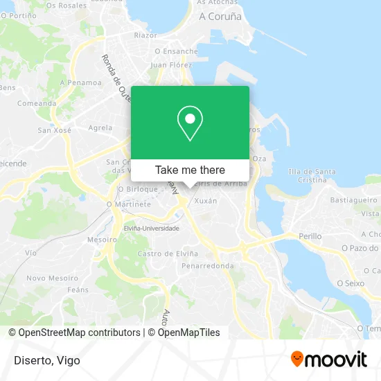 Diserto map