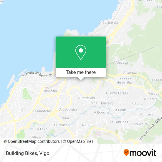 Building Bikes map