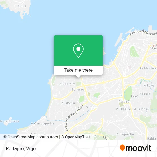 Rodapro map