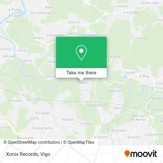 Xonix Records map