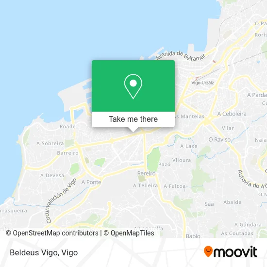 Beldeus  Vigo map