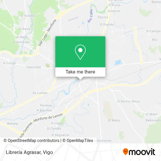 Librería Agrasar map