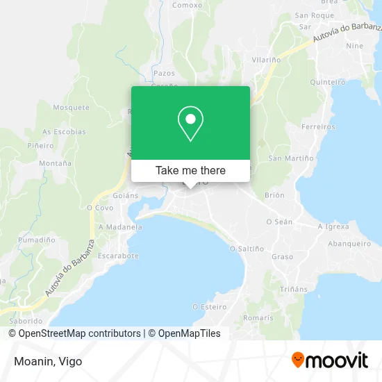 Moanin map