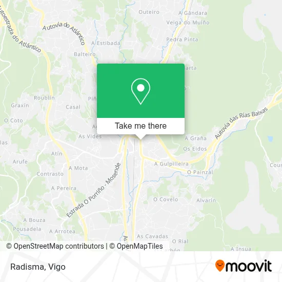 Radisma map