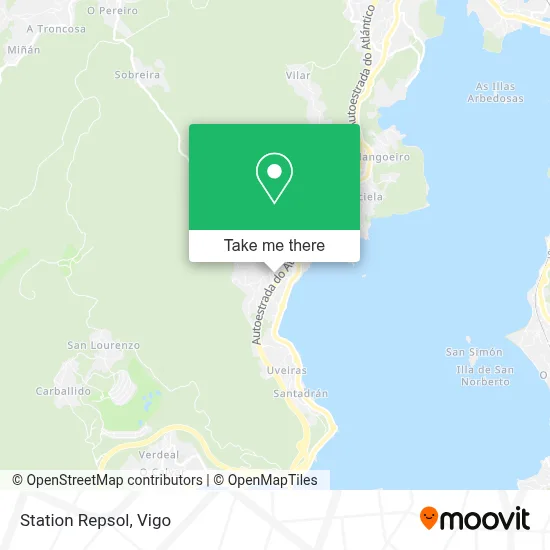 Station Repsol map